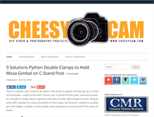 Tablet Screenshot of cheesycam.com